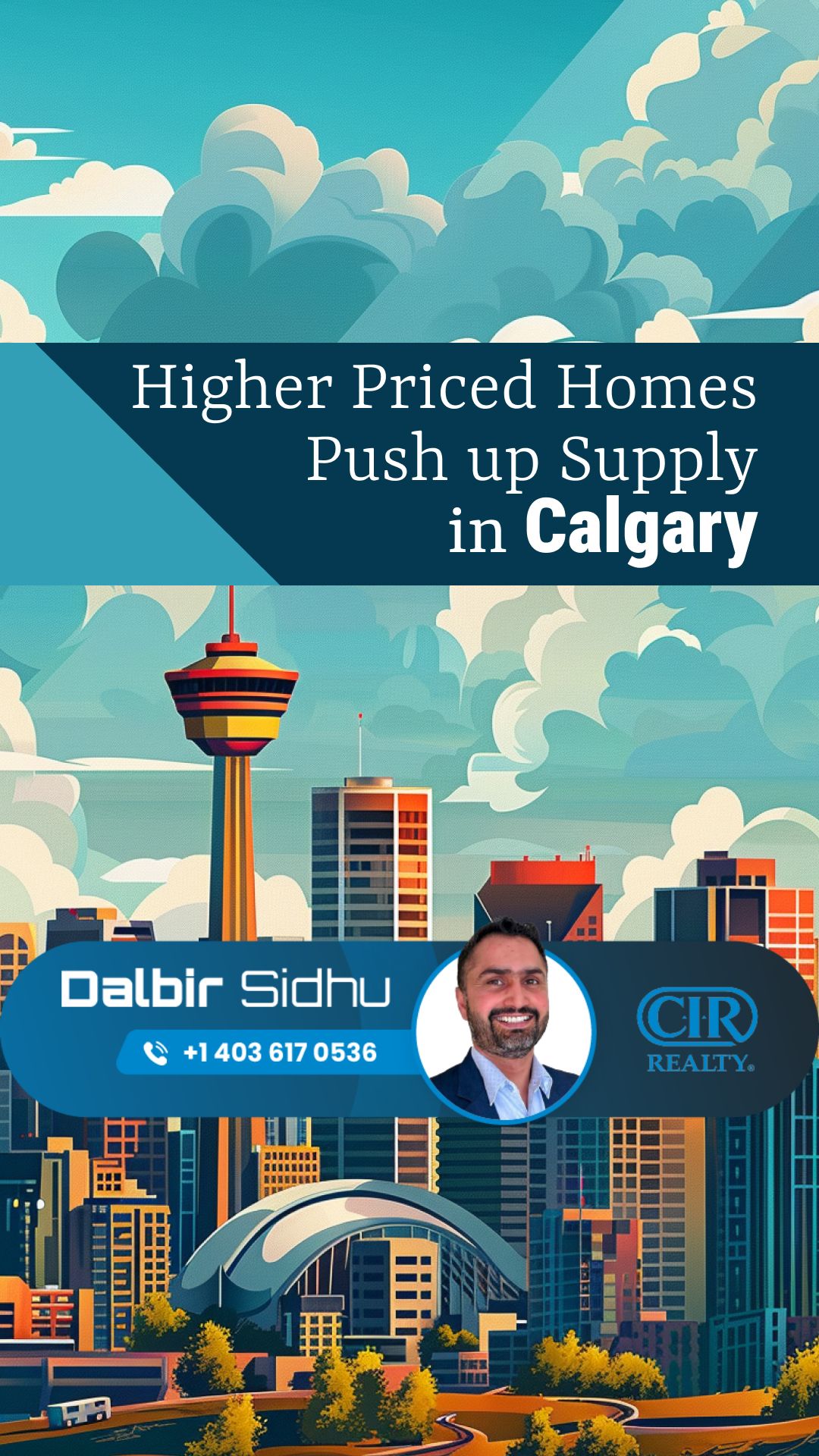 Late-Q3 Higher Priced Homes Push up Supply in Calgary