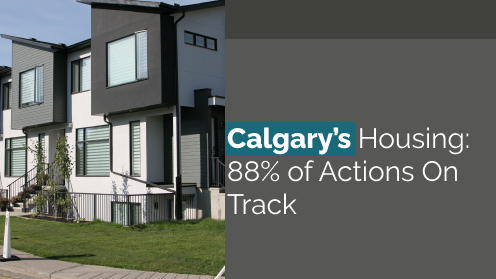 Calgary’s Housing Strategy: 88% of Actions on Track